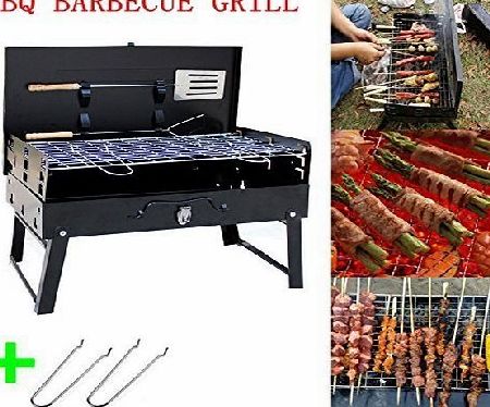 Pusheng [UPGRADE THICKEN]BBQ BARBECUE GRILL FOLDING PORTABLE CHARCOAL GARDEN TRAVEL OUTDOOR Picnic CAMPING   TOOLS,Pusheng